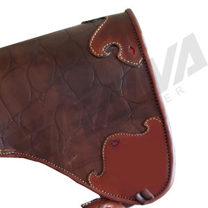 Gants de manipulation en cuir pour la fauconnerie et l'entraînement des oiseaux, sûrs, meilleur équipement de chasse, pas chers, unisexes, respirants, écologiques, logo personnalisé, haute qualité - Product Image 4