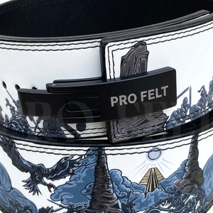 2026 New Latest All Over Printed Pattern Lever Heavy Lifting <b>Belt</b> with Stainless Steel Buckle Gym Training Professional <b>Belt</b> - Product Image 4