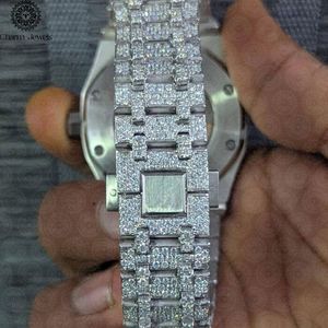 ชาร์ม จิวเวลส์นาฬิกาสแตนเลสสตีลสุดหรู ขนาด 40 มม. ระบบอนาล็อก กลไกจักรกล กระจกคริสตัล นาฬิกาแฟชั่นสำหรับผู้ชาย ระบบวันที่อัตโนมัติ - Product Image 2