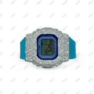 นาฬิกาหรูประดับเพชรแท้ ดีไซน์หรูหรา พร้อมการตกแต่งระดับพรีเมียม เหมาะสำหรับเป็นของขวัญงานแต่งงานหรือหมั้น สำหรับทั้งชายและหญิง - Product Image 3