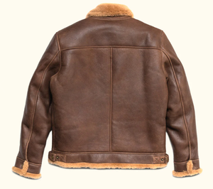 Chaqueta Bomber de Cuero PU para Hombre, Cortavientos, Transpirable, Chaqueta de Aviador para Invierno, Forro de Piel Sintética, OEM, ODM, Venta al Por Mayor - Product Image 3