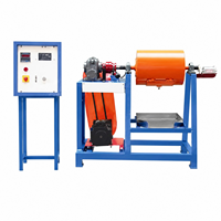 Máquina Compacta Industrial para Laminar Varillas de Alambre |   Equipo Industrial de Laminación de Metal de 1kW, 40-60 RPM, 275mm, Acero Suave, Sistema OEM