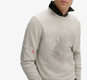 Sudadera de Felpa de Algodón Cómoda y de Venta Caliente para Hombre, Diseño Personalizado, Manga Larga, Cuello Redondo, Bordada - Product Image 4
