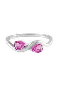 Ruby Ring in 92.5 Sterling Silve KLSR-11841 - Product Image 4