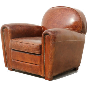 Sofá de Cuero Genuino Estilo Persa para Club, Hotel, Diseño Industrial de la India para Sala de Estar, Casa de Campo y Entrada - Product Image 1