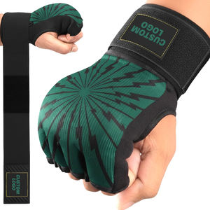 Bandages de boxe personnalisés avec rembourrage en gel, gants intérieurs pour MMA, Muay Thai, Kickboxing, protection des jointures, soutien du poignet, équipement d'entraînement - Product Image 1