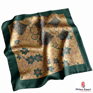 Custom Printed <b>Scarf</b> Fabric Premium Quality Lightweight White Label Service OEM ODM Textile Manufacturer Bali Custom Fabric - Product Image 5