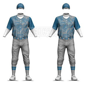 Ensemble d'uniformes de baseball sans manches, respirant, professionnel, de haute qualité, léger, confortable et à prix abordable pour adultes - Product Image 2