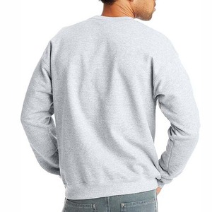 Sudadera de hombre lisa, cuello redondo, algodón orgánico sostenible, suave, ropa de moda para otoño e invierno, sudaderas de hombre en venta - Product Image 2