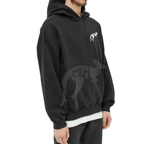 Sweat-shirts à capuche pour femmes et hommes, 300 GSM 450 GSM, doux, à manches longues, pour le sport, la détente, l'extérieur, chauds et décontractés - Product Image 4