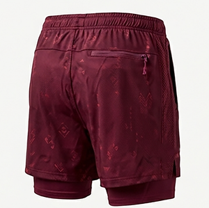 Activewear Soft Inner Shorts Flexible Performance Durable Side Pocket Breathable Board Shorts For Men's - Product Image 2