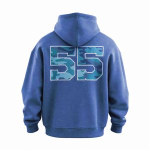 เสื้อฮู้ดดี้โอเวอร์ไซส์สไตล์สตรีทแวร์สำหรับผู้ชาย ผ้าคอตตอนหนานุ่ม เสื้อสเวตเชิ้ตแบบสวมหัว ผู้ผลิตเสื้อผ้าขายส่ง - Product Image 2