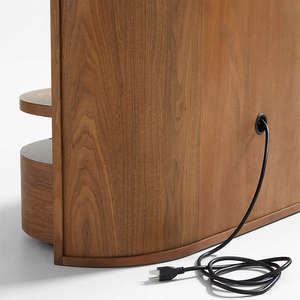Luxury Extended Headboard <b>Bed</b> Integrated Nightstands Modern Solid Hand Carved Platform <b>Bed</b> King <b>Size</b> Hotel Bedroom Furniture - Product Image 6
