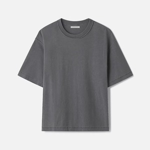 Camiseta de Hip Hop con Lavado Ácido, 100% Algodón, Tejido de Punto Multicolor, 150 Gramos, Diseño Único Estampado, Talla Grande - Product Image 3