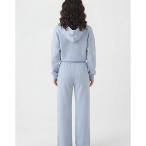 Vêtements de sport pour femmes de haute qualité en gros, ensemble survêtement personnalisé 2 pièces, sweat-shirt ample et pantalon de jogging, survêtements grande taille pour femmes - Product Image 5