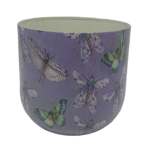 Ensemble de 3 pots de fleurs ronds en fer émaillé, design unique, petite taille, attrayants, pour la décoration intérieure et extérieure, parmi les plus vendus - Product Image 1