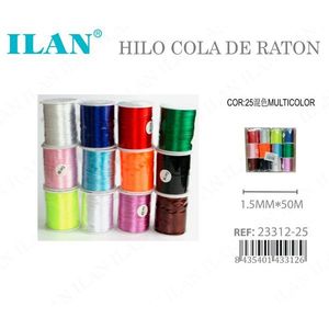 ILAN Filo Multicolore per Artigianato 1.5mm x 50m - Product Image 3