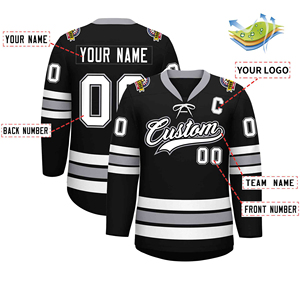 Maillots de hockey sur glace premium personnalisables pour hommes, série Boston Stadium 2026, de haute qualité, sans coutures, séchage rapide, respirants - Product Image 4