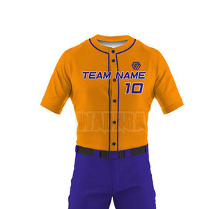 ชุดเบสบอลแบบสั่งทำใหม่สำหรับผู้ชาย สไตล์โดดเด่นไม่เหมือนใคร - Product Image 6