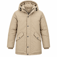 Vêtements pour hommes : Parkas pour hommes grandes tailles, manteaux d'extérieur longs et épais pour l'hiver 2026, prix de gros