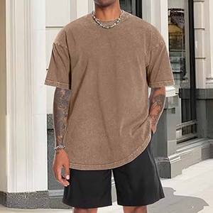 T-shirt homme de haute qualité, sublimation, léger, prix raisonnable, matière douce, 100% coton, envoyé par Dress Sports - Product Image 4