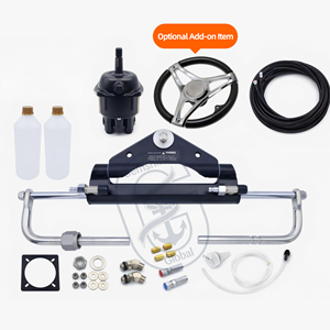 Nouveau système de direction hydraulique 350 CV pour moteurs hors-bord, kit pompe et cylindre de commande marine - Product Image 3