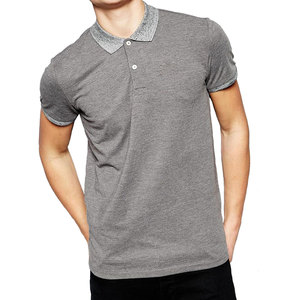 Nuevo Diseño, Camisetas Polo de Manga Corta para Hombre con Logotipo Personalizado, Venta Caliente, Camisetas Polo de Buena Calidad Hechas en Fábrica para Hombre - Product Image 2