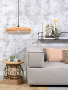 Popular Design <b>Bamboo</b> <b>Lantern</b> Pendant Light Handwoven Lamp Shade For Indoor Decoration - Product Image 5