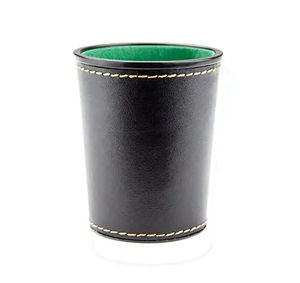 Juego de Backgammon de Cuero PU con Cubo de Dobleación, Vaso para Dados y Fichas, Vaso para Dados de Cuero Ovalado al por Mayor - Product Image 5