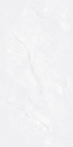 Carreaux de sol en porcelaine blanche brillante minimaliste Sag White 600x1200mm pour utilisation en intérieur dans le salon - Product Image 2