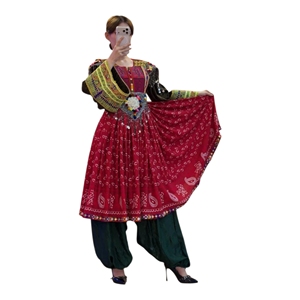 Wholesale Prices Latest Designs Afghani <b>Dress</b> Women Afghan Kuchi Embroidery <b>Dress</b> O-Neck Long Sleeves Casual <b>Dresses</b> Knee-Length - Product Image 1