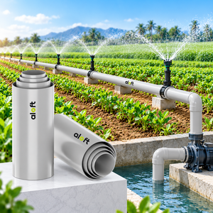 PVC-Wasserversorgungsrohr aus UPVC, Druckrohr für die landwirtschaftliche Wasserversorgung und Landwirtschaft, kundenspezifische Länge - Product Image 6