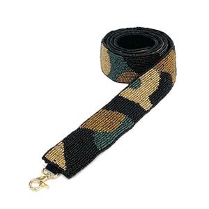 สายกระเป๋าประดับลูกปัดแบบสั่งทำพิเศษ ปักอักษรย่อตามต้องการ สำหรับกระเป๋าโท้ทและกระเป๋าถือ อุปกรณ์ตกแต่งกระเป๋า สายกระเป๋าประดับลูกปัด - Product Image 3