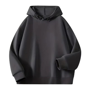 Sweat-shirts à capuche unisexes en molleton 100% coton épais 400 GSM, respirants, séchage rapide, impression puff, basiques streetwear, DTG - Product Image 1