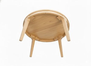 Table basse moderne en bois d'hévéa durable et placage MDF frêne KD, design décoratif, garantie 1 an, marque PKP - Product Image 3