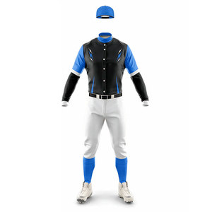 Solid Color Adults Uniform <b>Baseball</b> & Softball Uniform Kits Top Quality All Season Suit Breathable Training Wear Youth Sizes - Product Image 2
