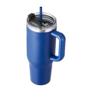 Tasse à café isotherme de 40 oz avec poignée pour une consommation facile – Accessoire de boisson - Product Image 2