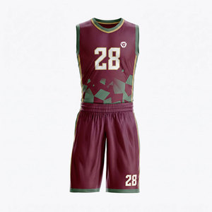 Uniforme de Baloncesto Resistente para Hombre, Ajuste Flexible, Tela de Alto Rendimiento, Adecuado para Prácticas, Juegos y Partidos Competitivos - Product Image 1