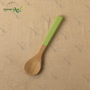 Cuillères en bambou traditionnelles élégantes Design classique pour servir des plats traditionnels Ustensiles de cuisine - Product Image 3