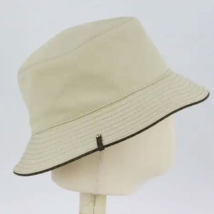 Gorra tipo bucket de doble cara, de color sólido, de algodón grueso, gorra estructurada para exteriores - Product Image 5
