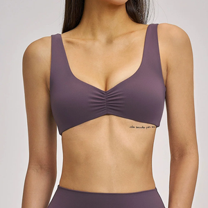 Nouveau soutien-gorge de sport d'été pour femme avec coussinets, haut de gym respirant, soutien-gorge de yoga push-up, gilet de fitness pour la course et l'entraînement, vêtements de sport - Product Image 3