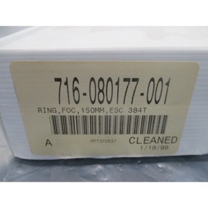 LAM 716-080177-001 Anillo de Enfoque 150mm ESC 384T, 108664 - Equipo y Piezas de Semiconductores de Confianza de Global Legacy - Product Image 1