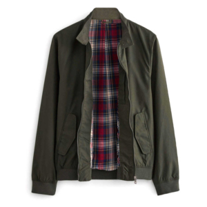 Veste zippée personnalisée pour femme en mélange de coton rose avec col rabattable - Product Image 3
