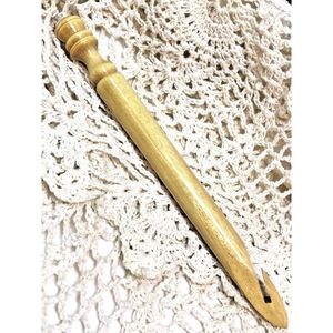 เครื่องมือถักโครเชต์ไม้และเรซิ่นสำหรับงานฝีมือ ให้ความแม่นยำและความสะดวกสบายในการงานเย็บปักถักร้อย - Product Image 2