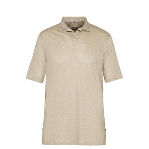 Professional Solid Color <b>Half</b> Sleeve <b>Shirts</b> for Men Comfortable Breathable Knitted Casual Style Four Seasons 240g 100% Bamboo - Product Image 4