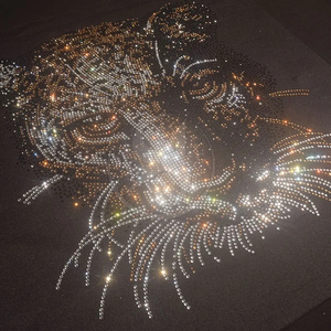 T-shirts pour hommes avec impression de logo personnalisé, strass, style streetwear, dernier design, Seamrewear - Product Image 4