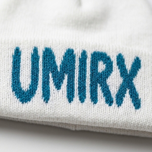 Custom Jacquard Knit Logo Beanie Unisex Adjustable Cuffed Winter <b>Hat</b> 100% Cotton Knitted OEM Private Label Skull Cap Y2K - Product Image 4