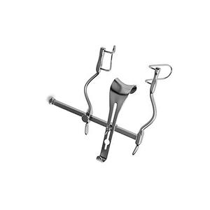 เครื่องมือผ่าตัดสแตนเลสสตีลแบบแมนนวล Balfour Abdominal Retractor ขนาด 40 x 30 มม. คุณภาพสูง สำหรับการผ่าตัดทั่วไป - Product Image 2