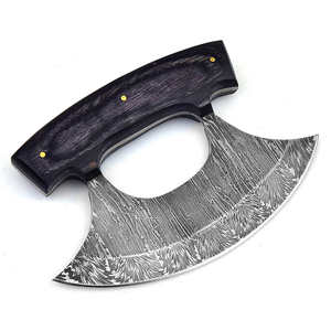 Cortador de Pizza Industrial Ulu, Acero con Alto Contenido de Carbono, Mango de Madera de Palisandro, Cuchillo para Pizza Resistente para Uso Doméstico y en Restaurantes - Product Image 2