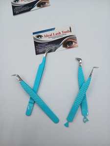 Pinzas de Precisión Nano Grip para Pestañas, Herramientas de Punta Micro Elite, Pinzas Profesionales para Alineación de Pestañas con Borde Afilado - Product Image 3